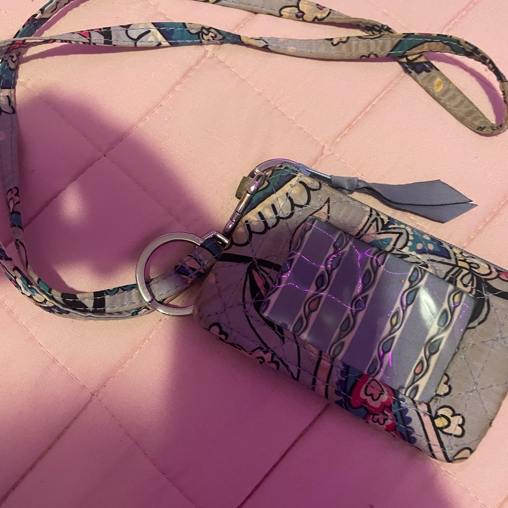 Vera Bradley Multicolor Floral ID Holder